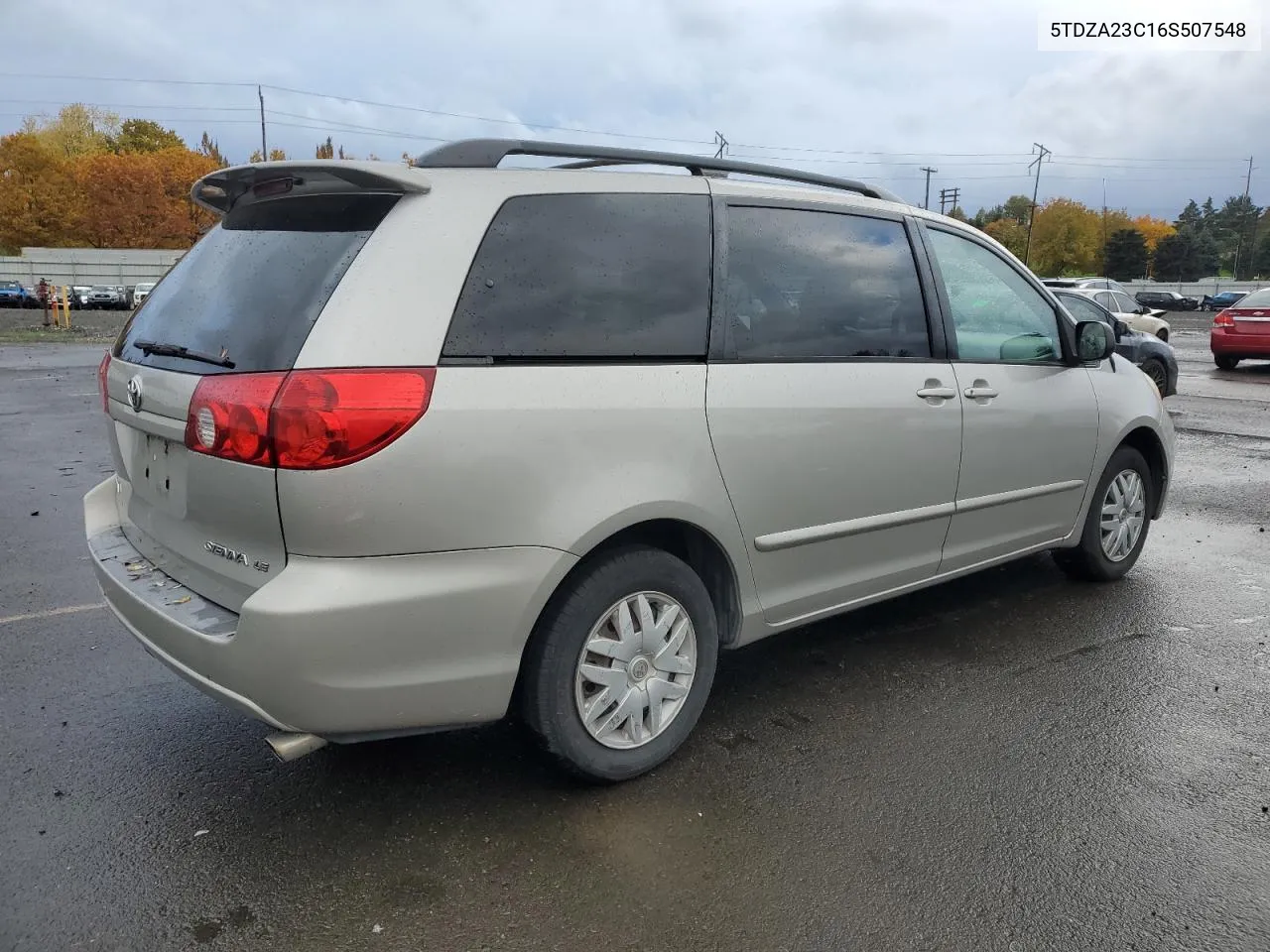 2006 Toyota Sienna Ce VIN: 5TDZA23C16S507548 Lot: 78886824