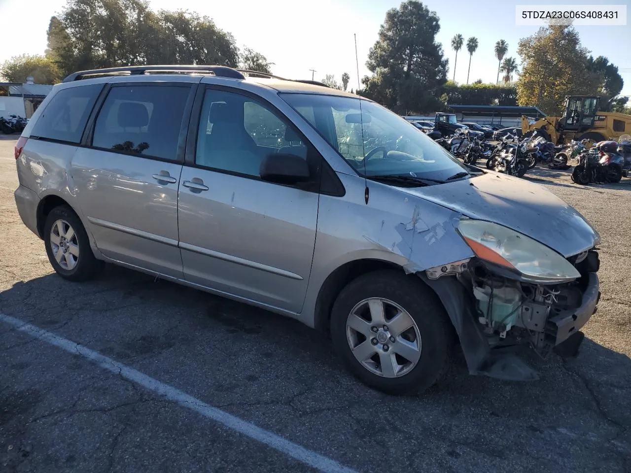 2006 Toyota Sienna Ce VIN: 5TDZA23C06S408431 Lot: 79098854