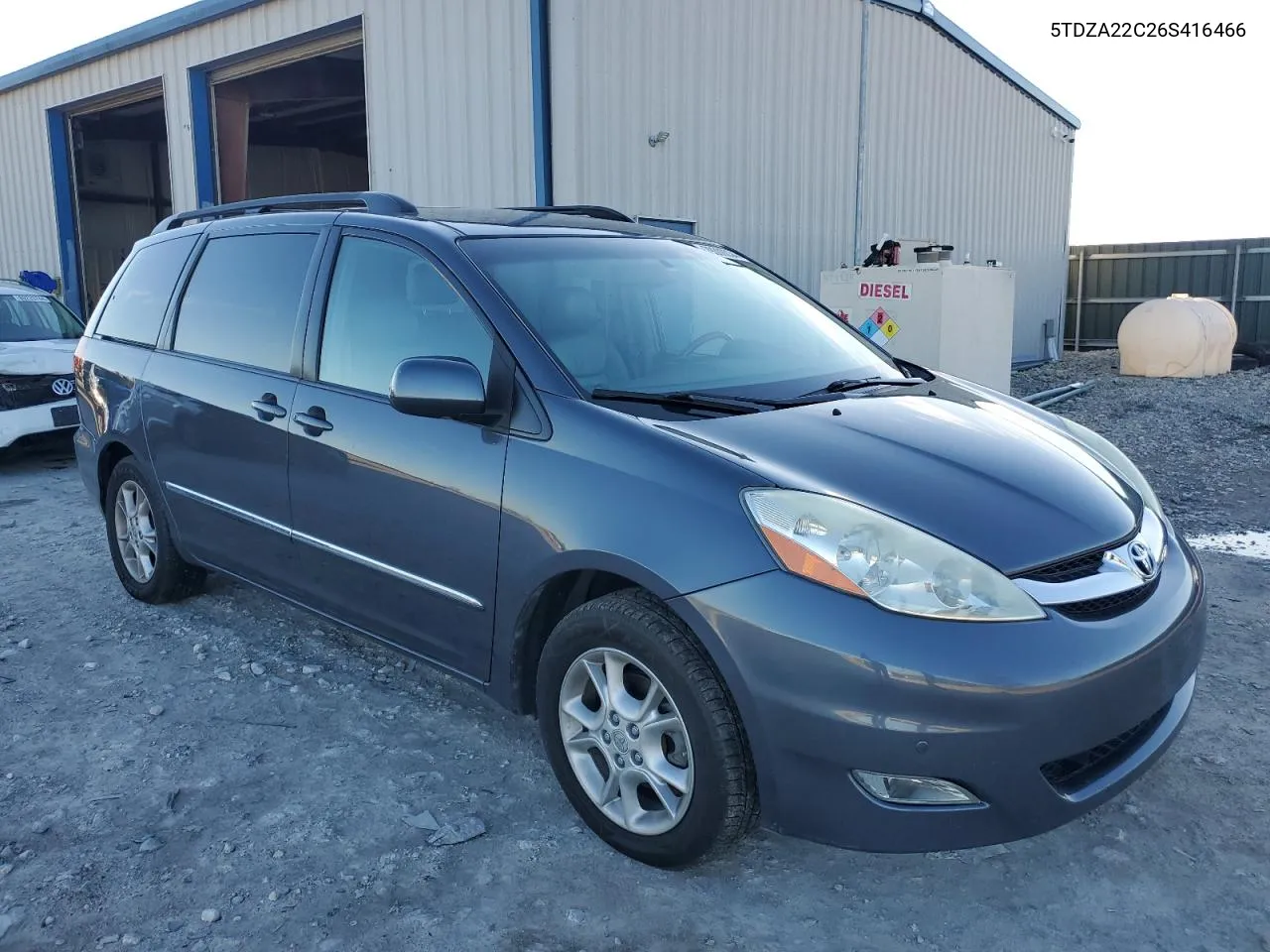 2006 Toyota Sienna Xle VIN: 5TDZA22C26S416466 Lot: 79308034