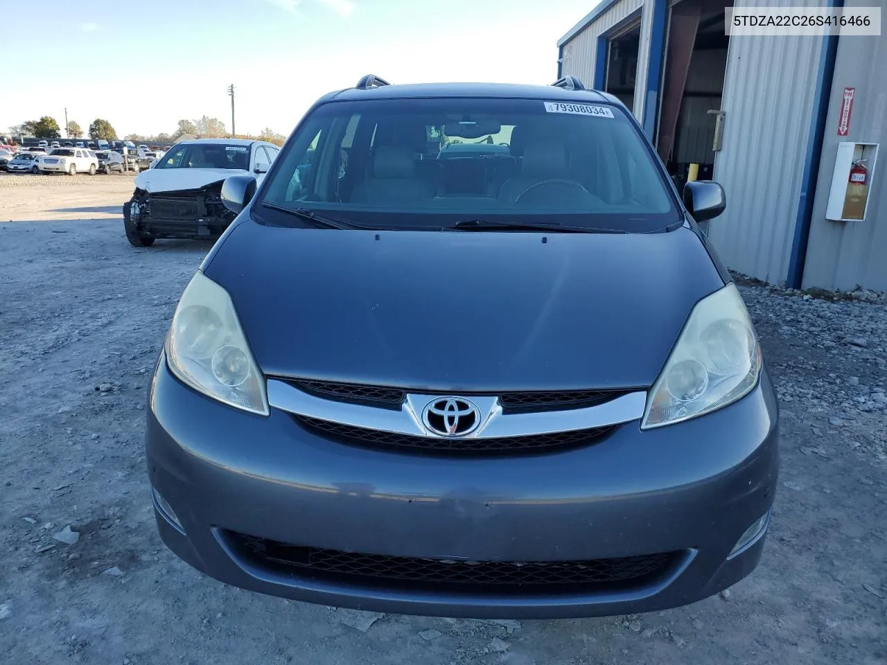 2006 Toyota Sienna Xle VIN: 5TDZA22C26S416466 Lot: 79308034