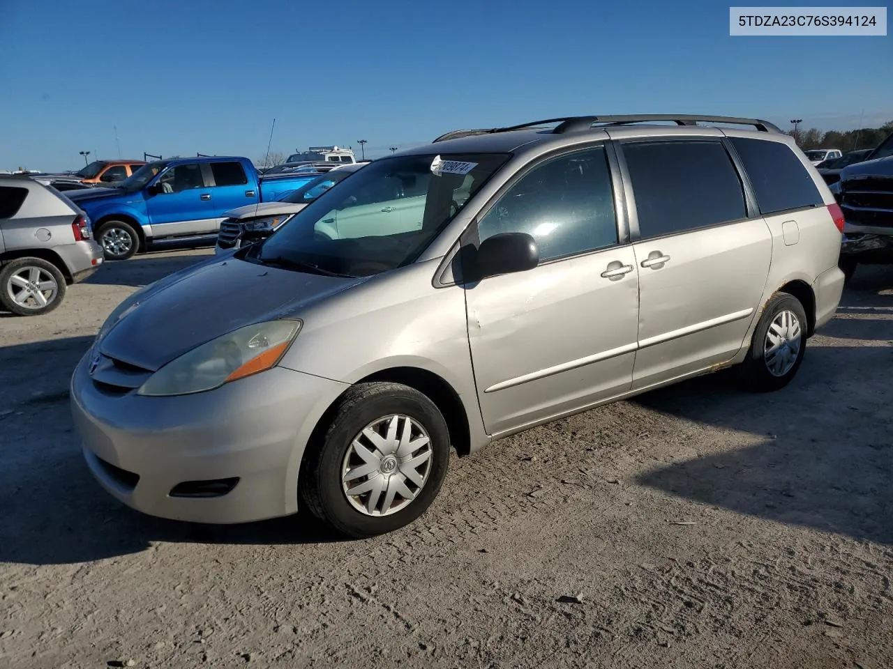 2006 Toyota Sienna Ce VIN: 5TDZA23C76S394124 Lot: 79309874