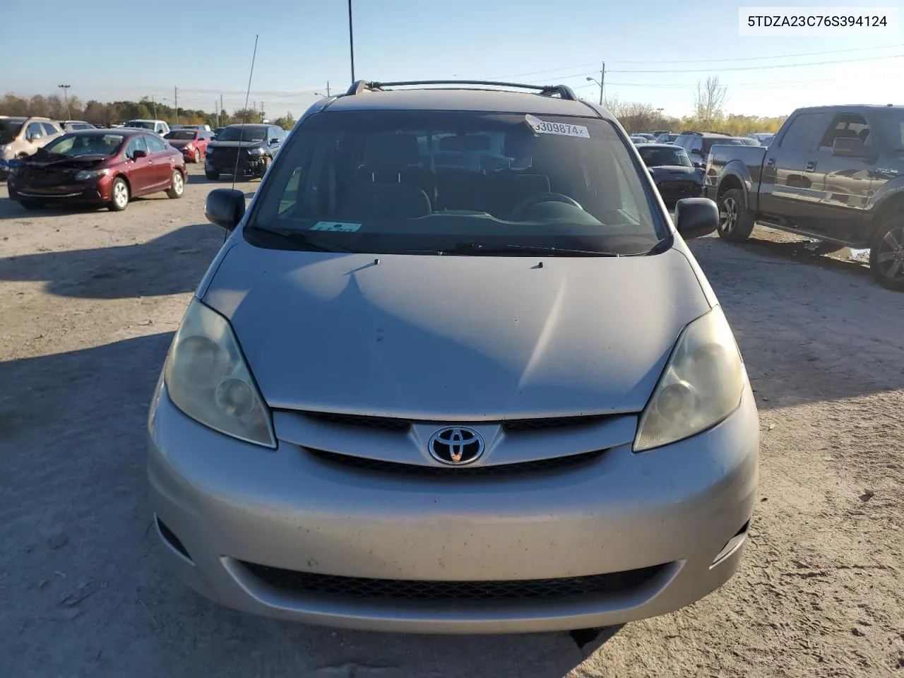 2006 Toyota Sienna Ce VIN: 5TDZA23C76S394124 Lot: 79309874