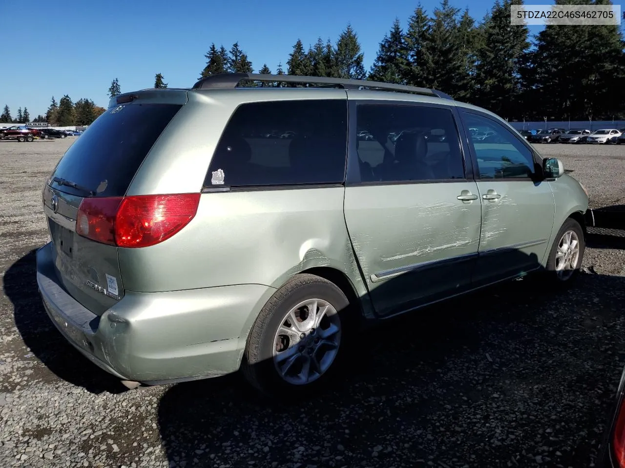 2006 Toyota Sienna Xle VIN: 5TDZA22C46S462705 Lot: 79738124