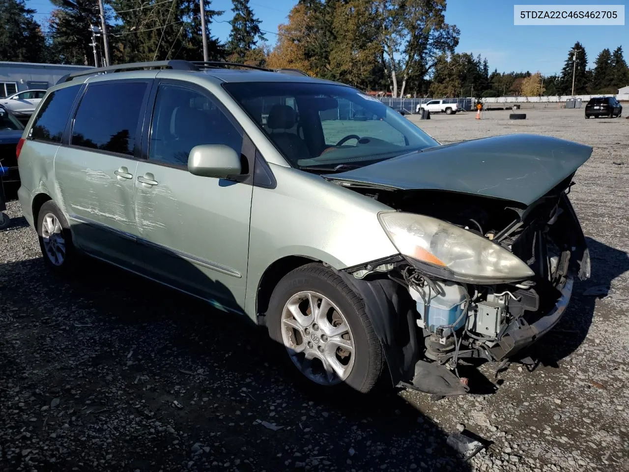 2006 Toyota Sienna Xle VIN: 5TDZA22C46S462705 Lot: 79738124