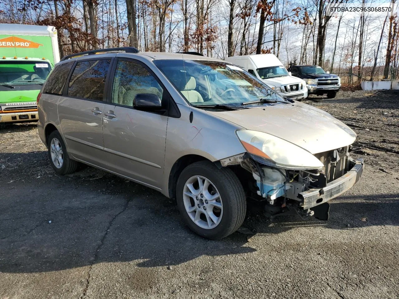 2006 Toyota Sienna Le VIN: 5TDBA23C96S068570 Lot: 79934174