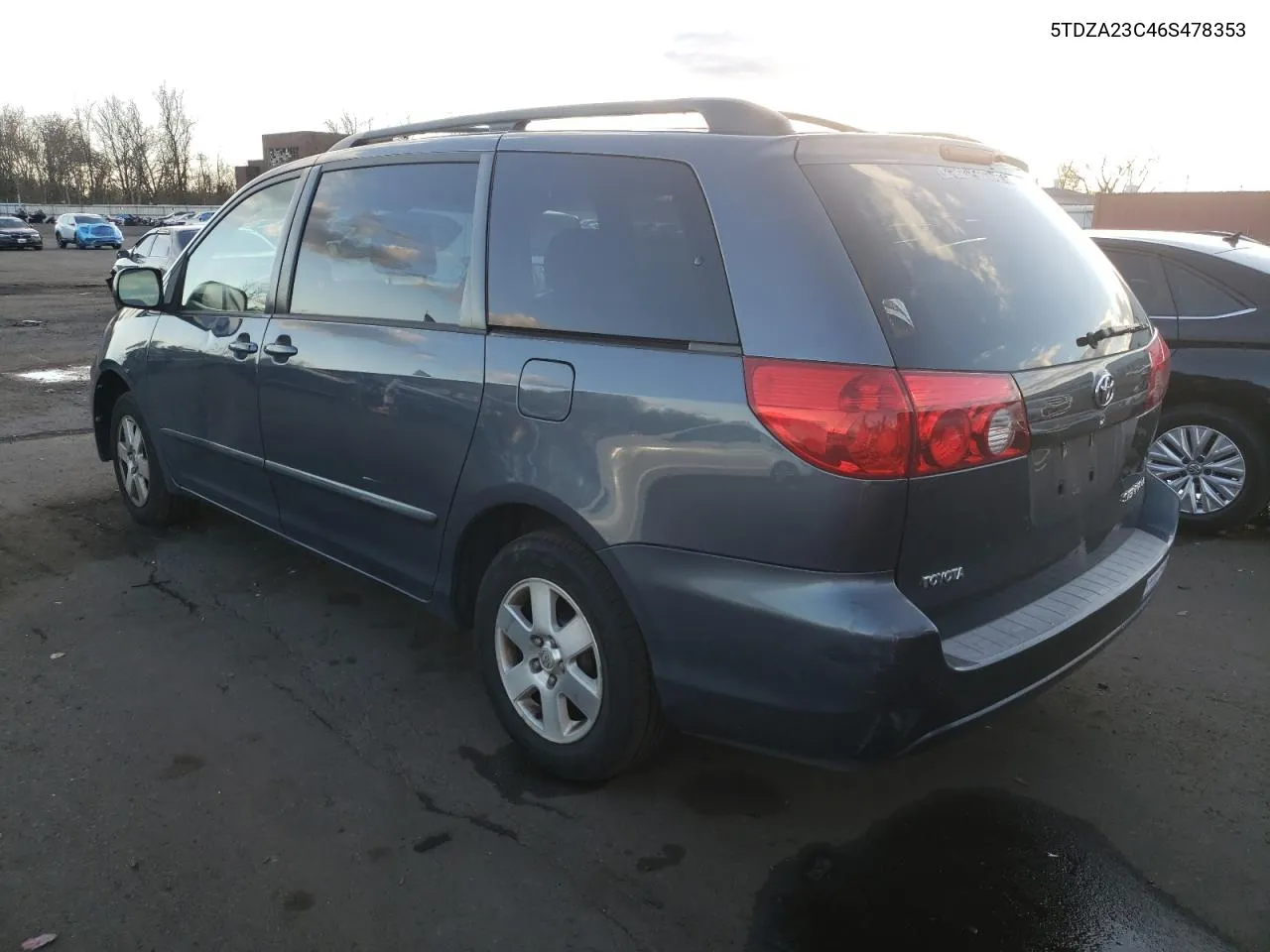 2006 Toyota Sienna Ce VIN: 5TDZA23C46S478353 Lot: 80060204