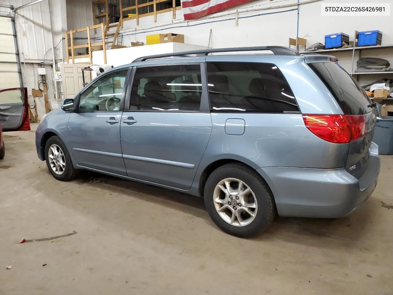 2006 Toyota Sienna Xle VIN: 5TDZA22C26S426981 Lot: 80184824