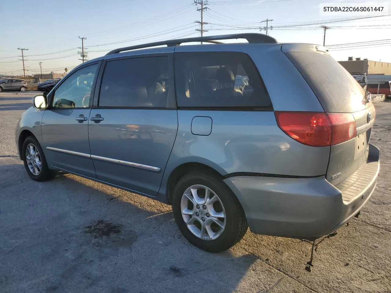 2006 Toyota Sienna Xle VIN: 5TDBA22C66S061447 Lot: 80256884