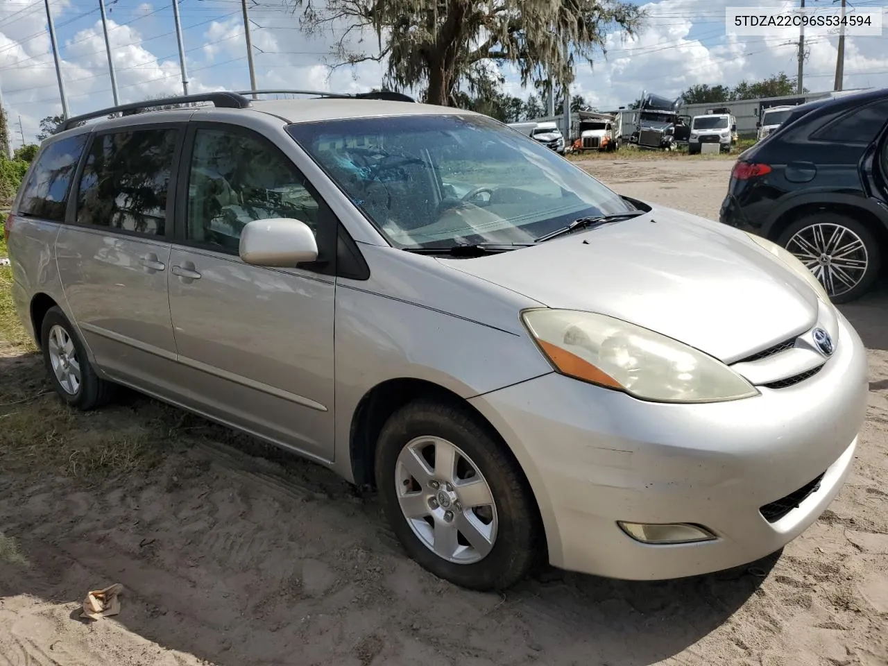 2006 Toyota Sienna Xle VIN: 5TDZA22C96S534594 Lot: 80290124