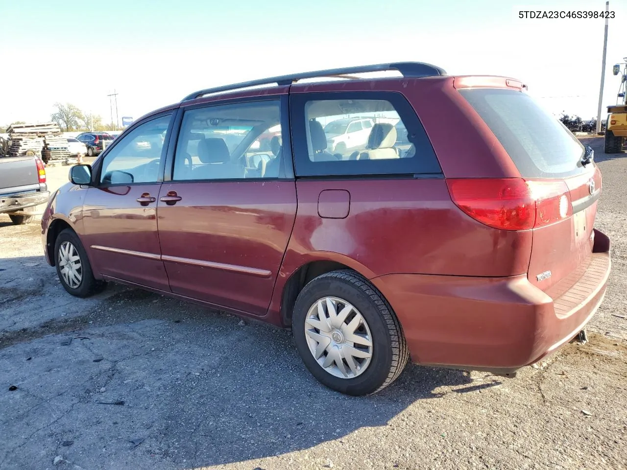 2006 Toyota Sienna Ce VIN: 5TDZA23C46S398423 Lot: 80366464