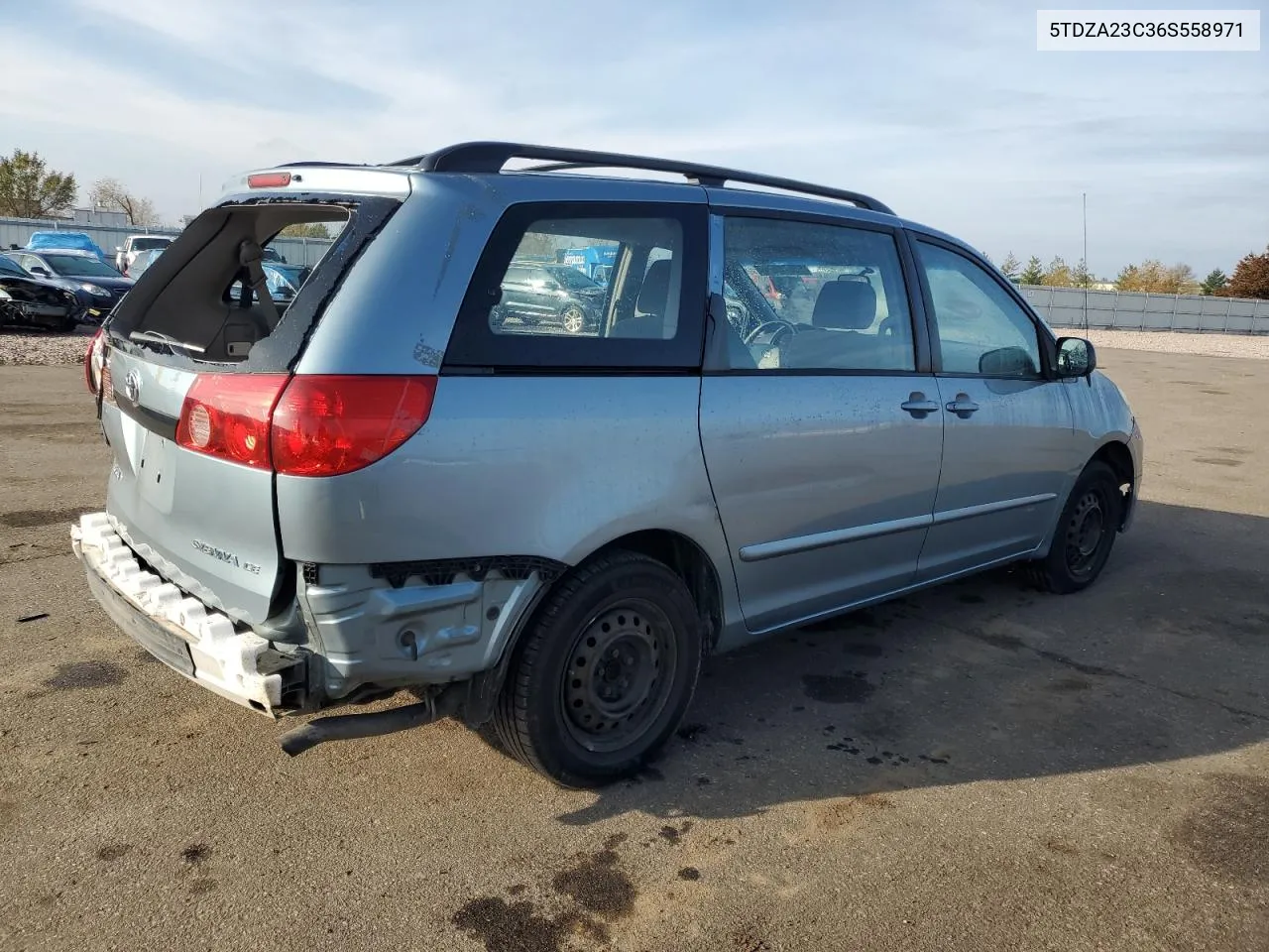 2006 Toyota Sienna Ce VIN: 5TDZA23C36S558971 Lot: 80874224