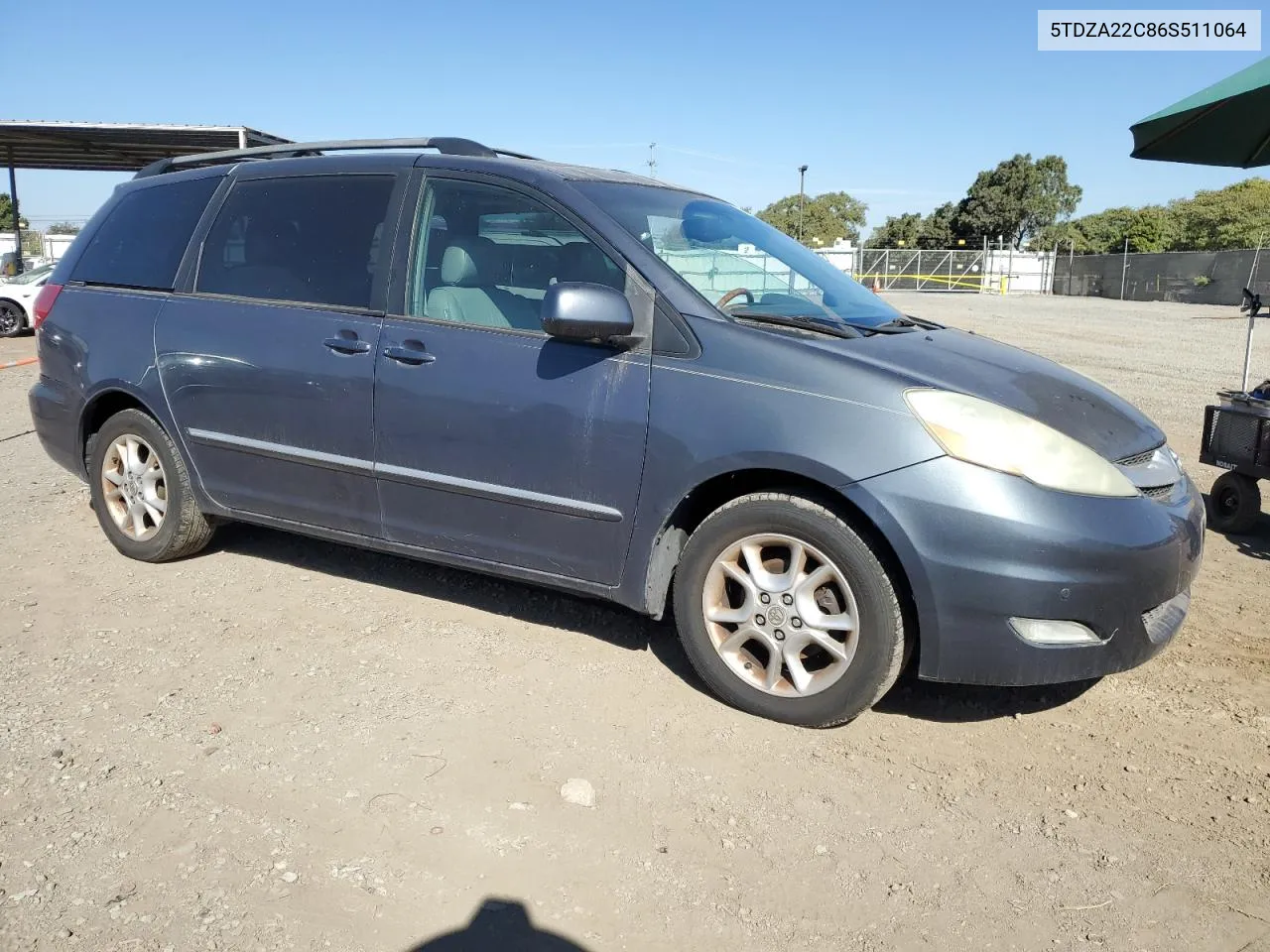 2006 Toyota Sienna Xle VIN: 5TDZA22C86S511064 Lot: 80992234