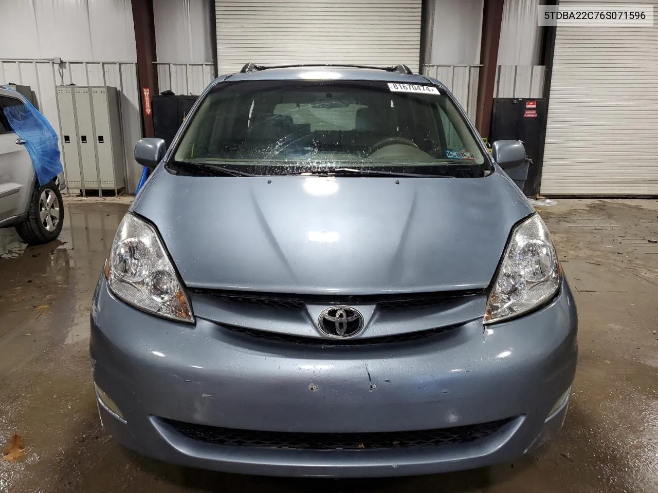 2006 Toyota Sienna Xle VIN: 5TDBA22C76S071596 Lot: 81670474