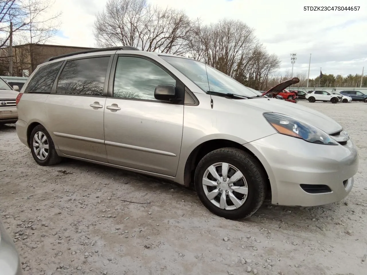 5TDZK23C47S044657 2007 Toyota Sienna Ce