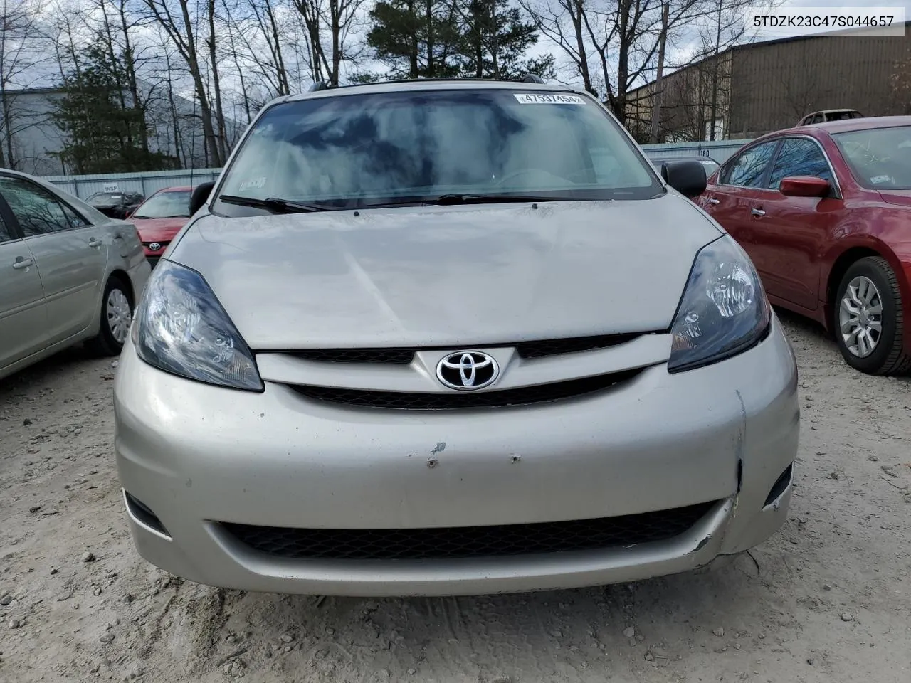 5TDZK23C47S044657 2007 Toyota Sienna Ce