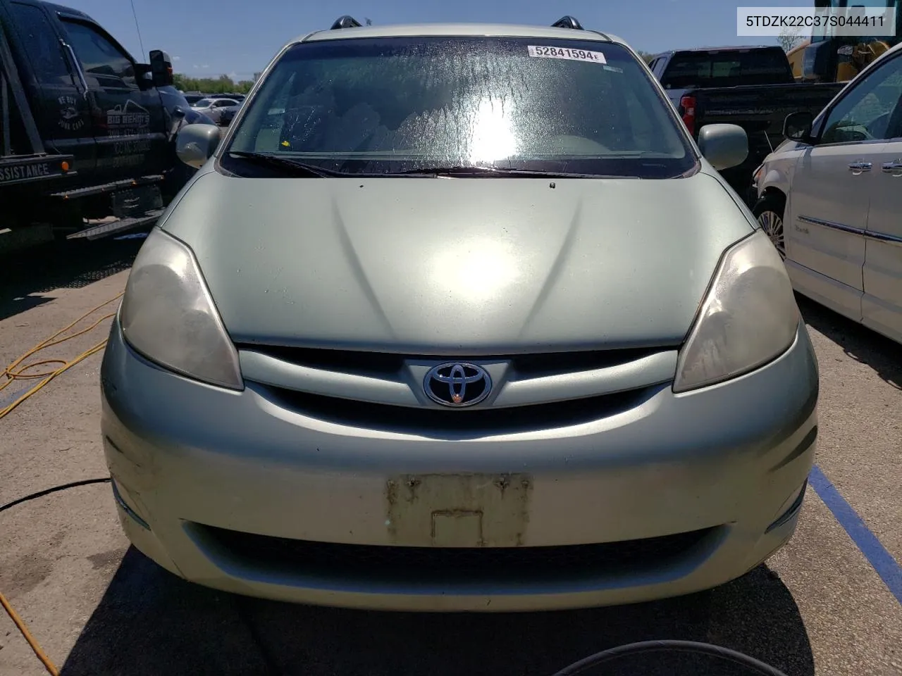 5TDZK22C37S044411 2007 Toyota Sienna Xle