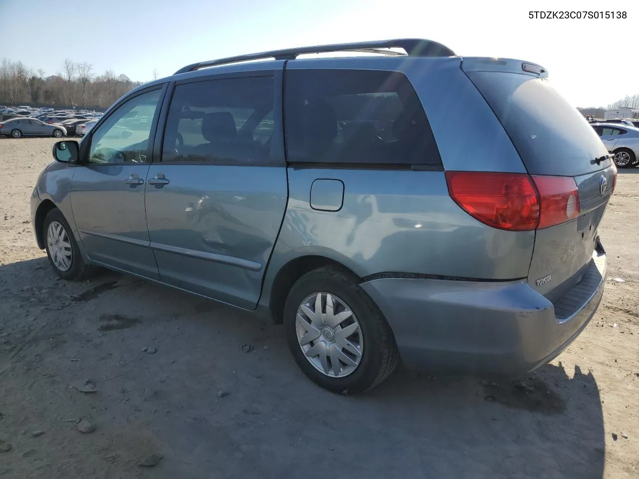 5TDZK23C07S015138 2007 Toyota Sienna Ce