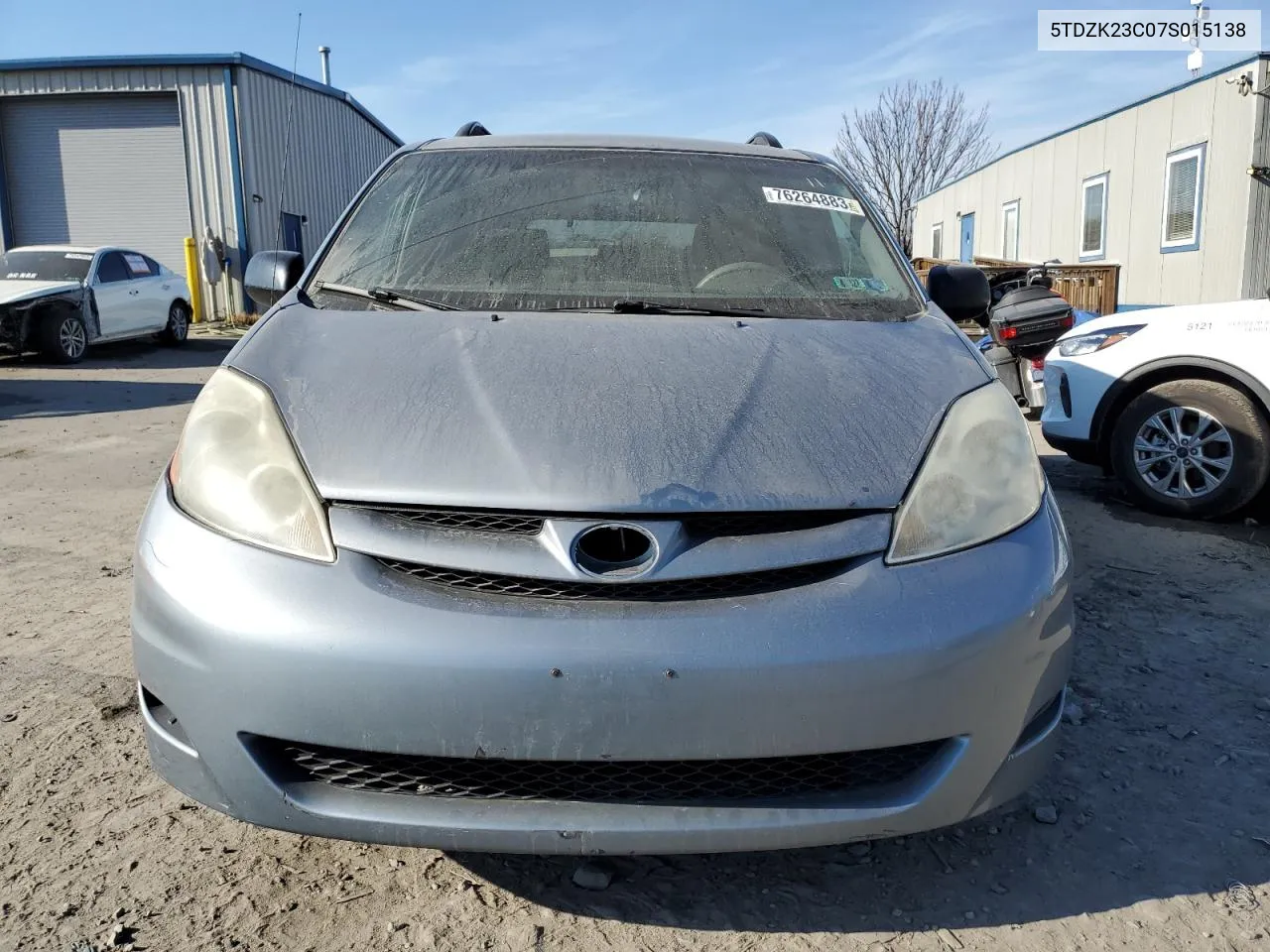 2007 Toyota Sienna Ce VIN: 5TDZK23C07S015138 Lot: 57124064