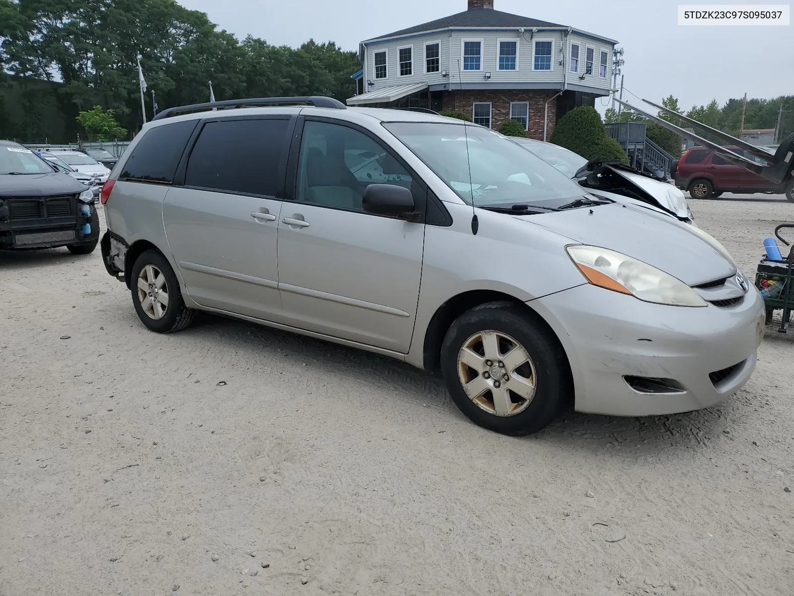 5TDZK23C97S095037 2007 Toyota Sienna Ce