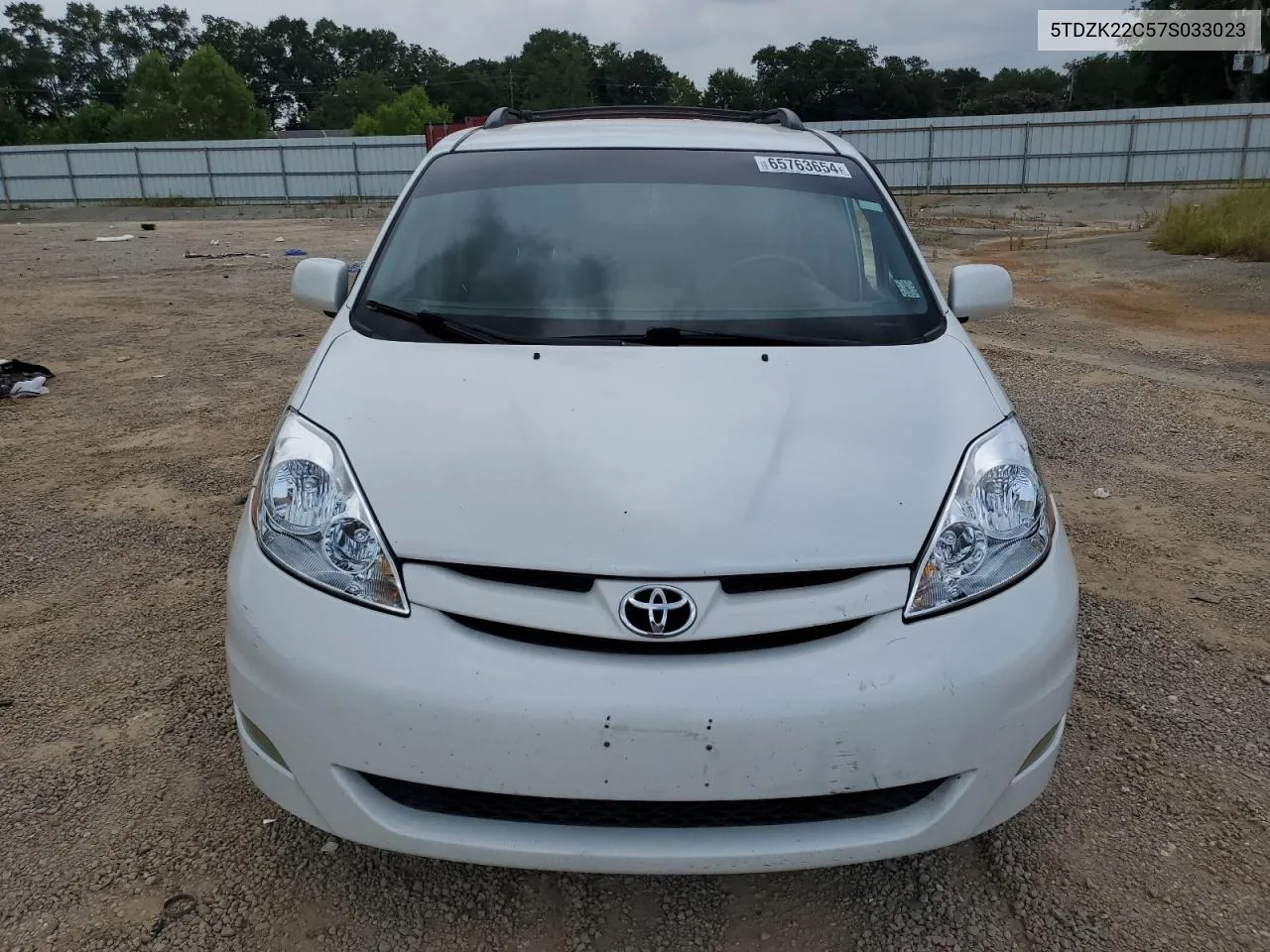 2007 Toyota Sienna Xle VIN: 5TDZK22C57S033023 Lot: 65763654