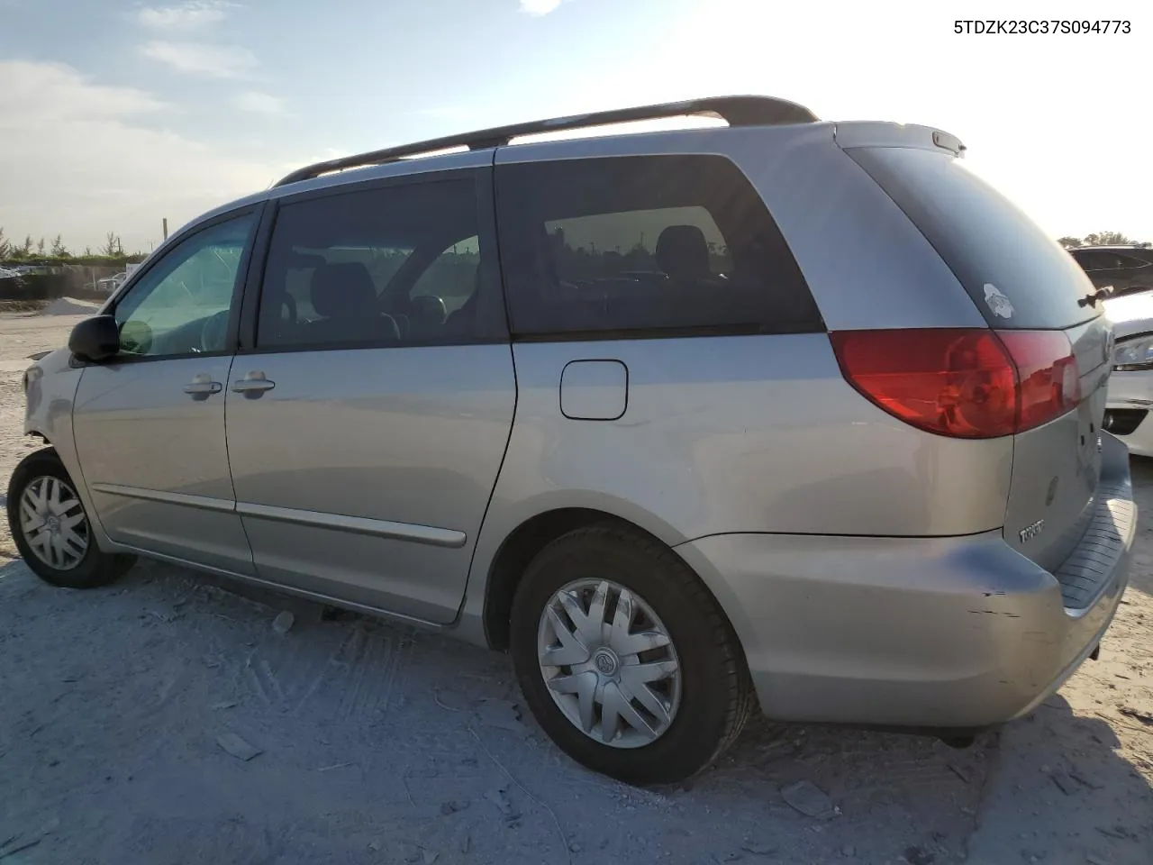 2007 Toyota Sienna Ce VIN: 5TDZK23C37S094773 Lot: 66563394