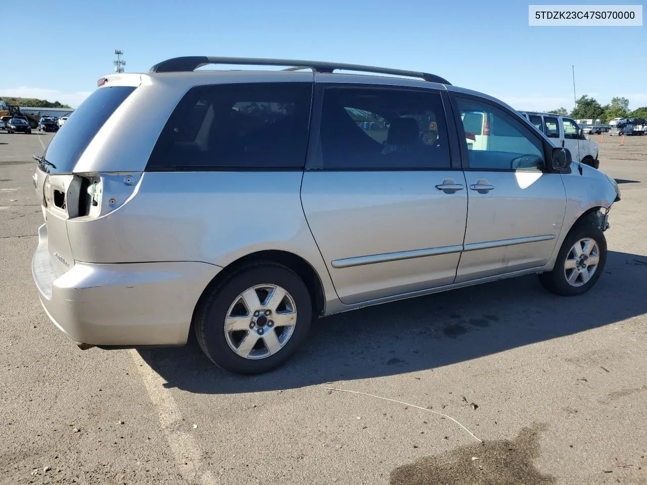 2007 Toyota Sienna Ce VIN: 5TDZK23C47S070000 Lot: 66878424