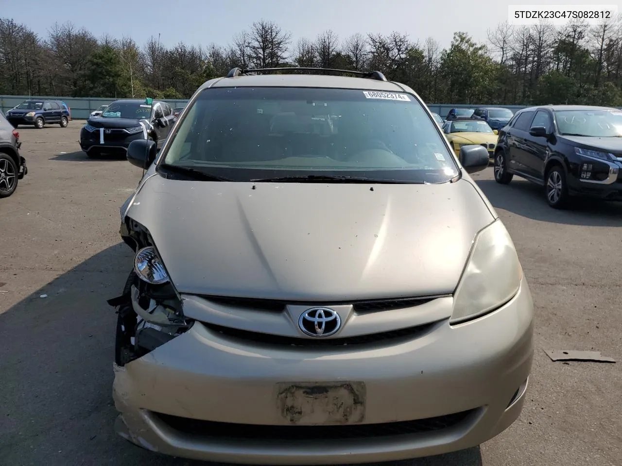 5TDZK23C47S082812 2007 Toyota Sienna Ce