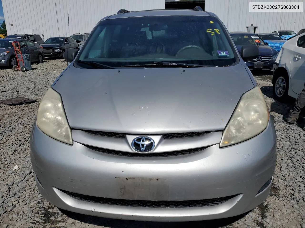 5TDZK23C27S063384 2007 Toyota Sienna Ce