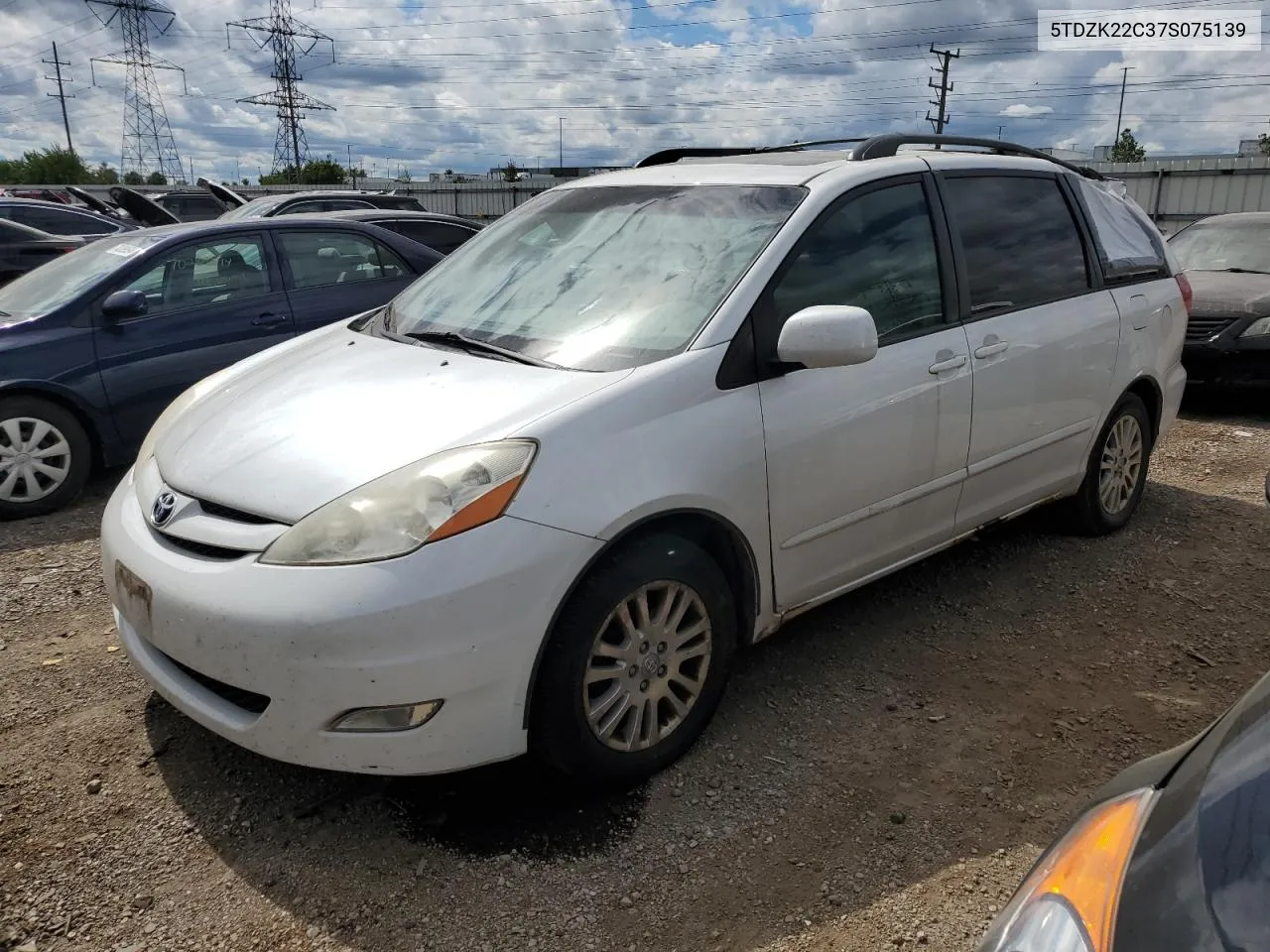 2007 Toyota Sienna Xle VIN: 5TDZK22C37S075139 Lot: 69777774