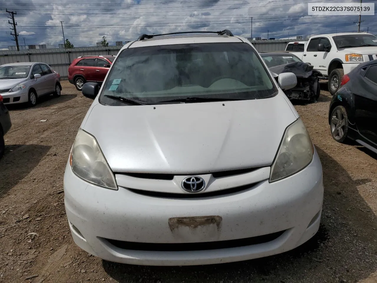 2007 Toyota Sienna Xle VIN: 5TDZK22C37S075139 Lot: 69777774