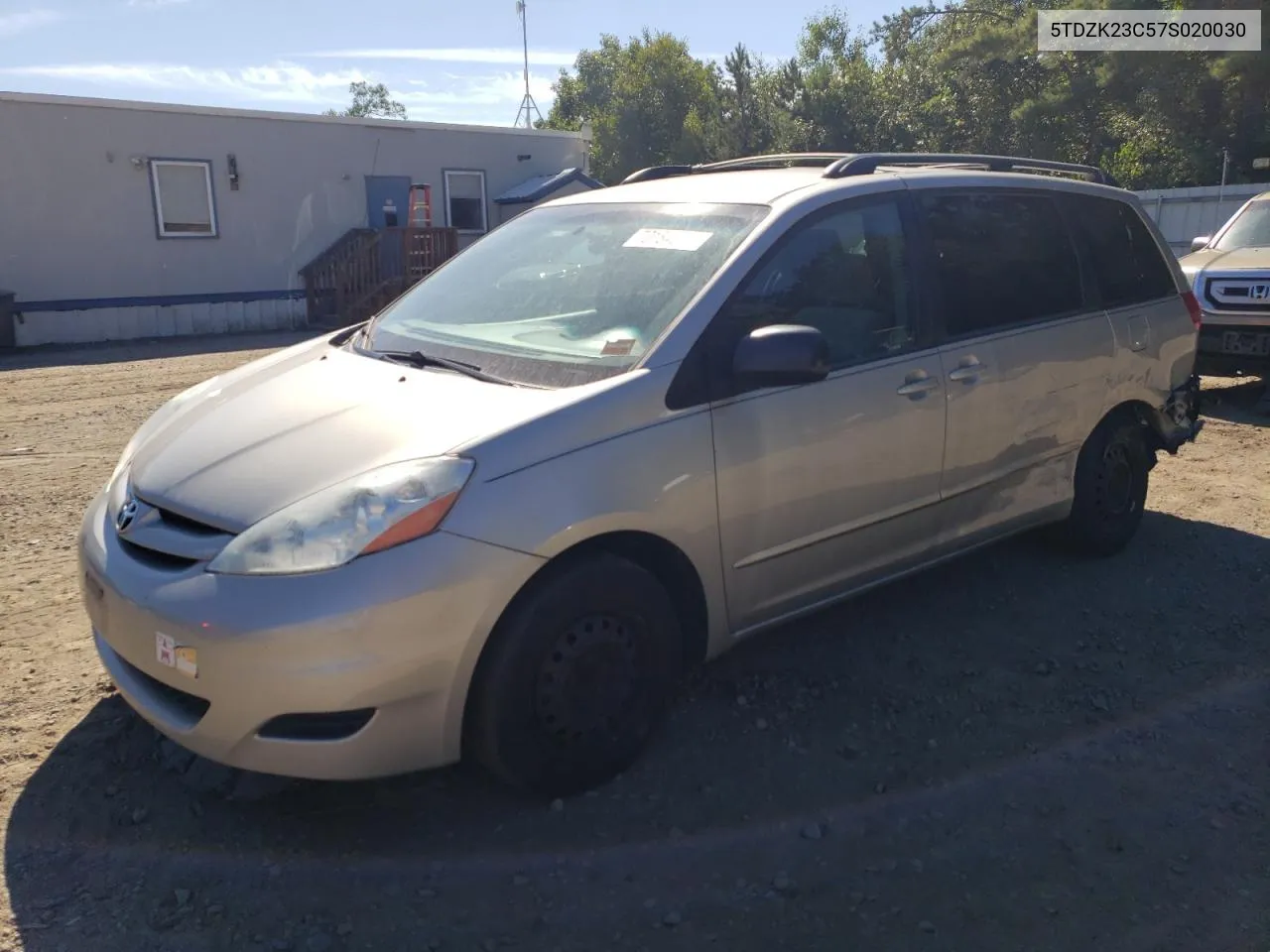 5TDZK23C57S020030 2007 Toyota Sienna Ce