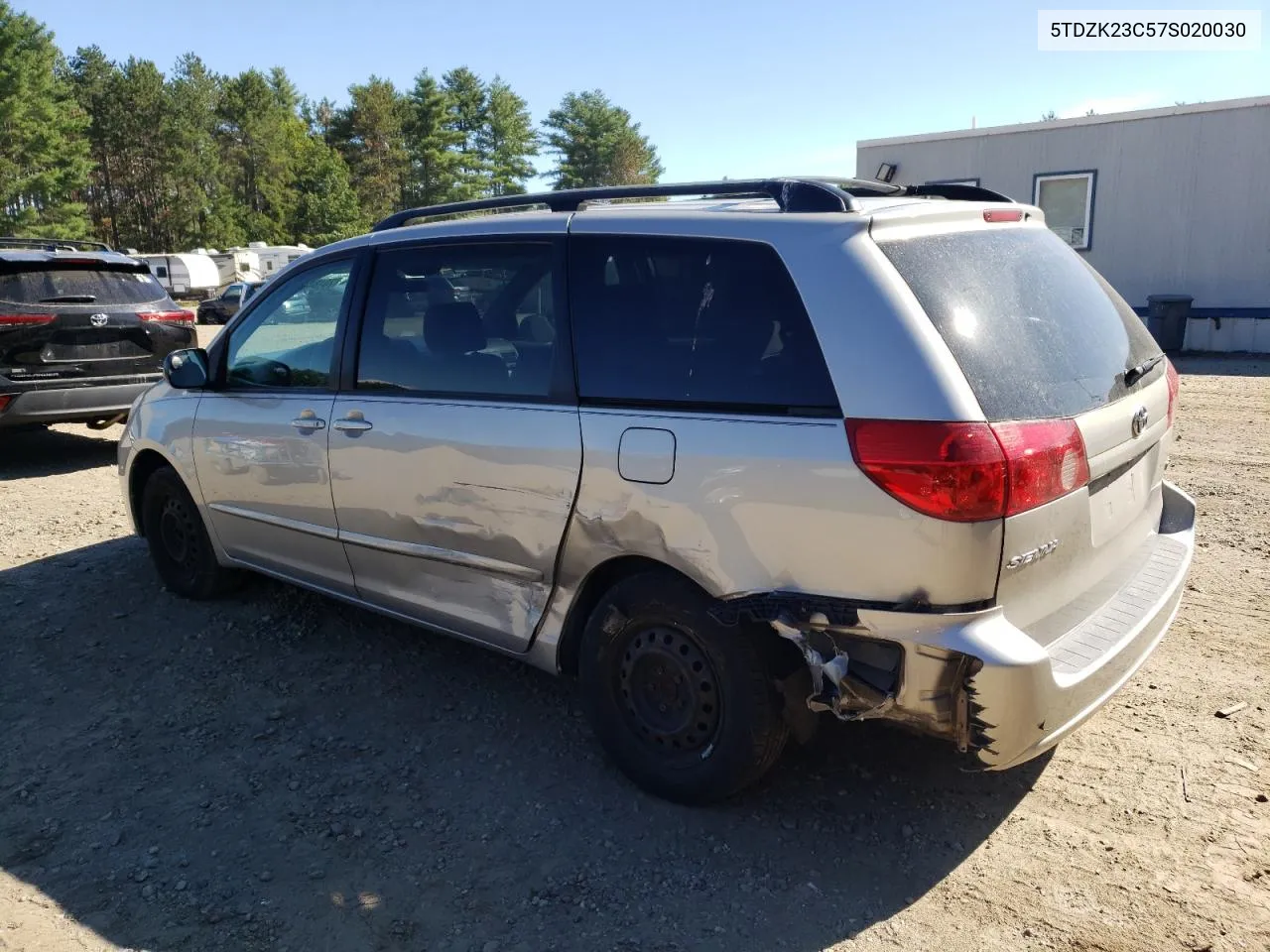 5TDZK23C57S020030 2007 Toyota Sienna Ce