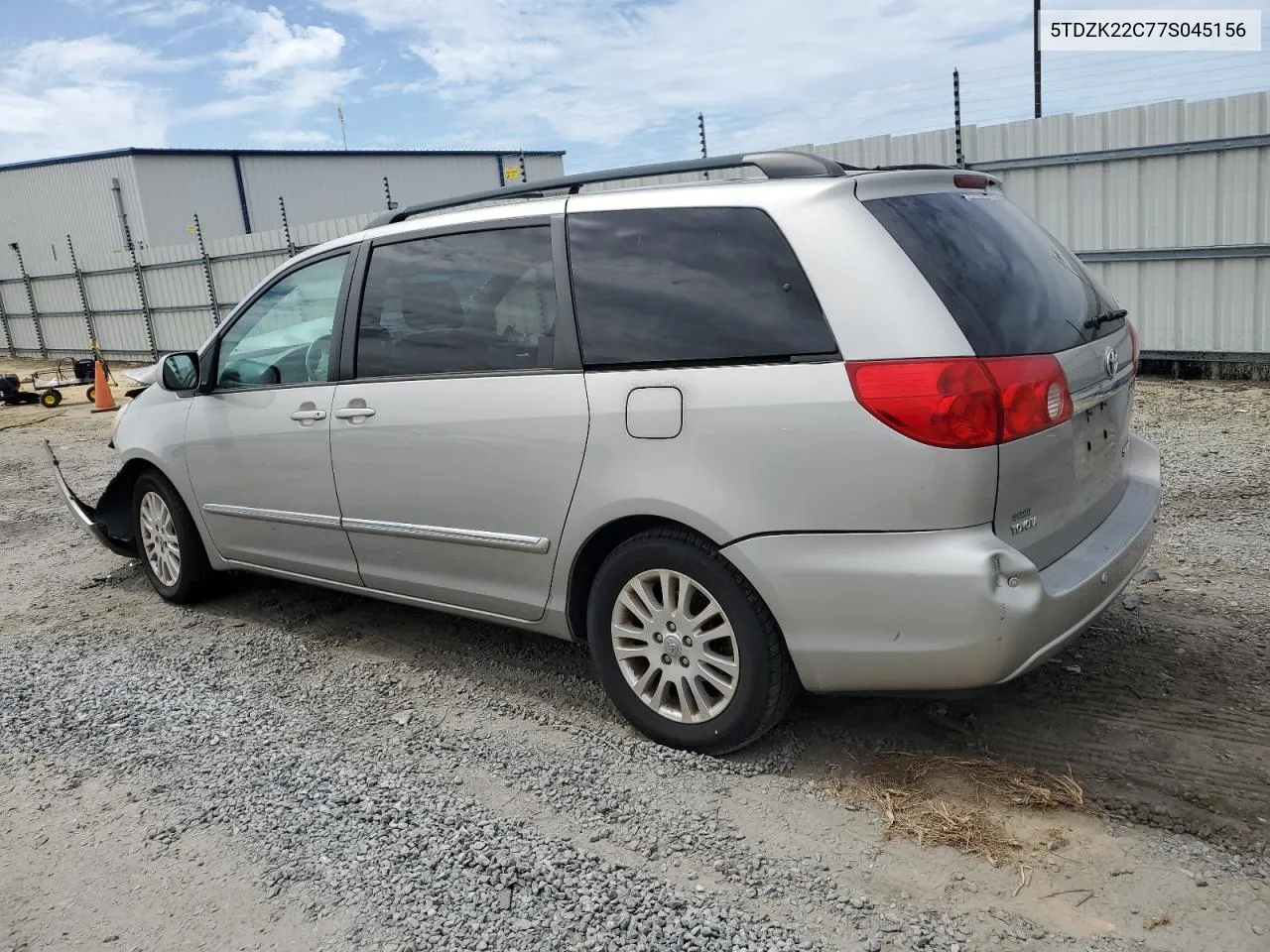 5TDZK22C77S045156 2007 Toyota Sienna Xle