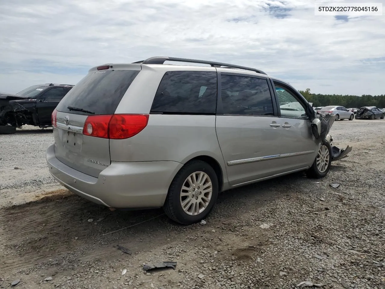 2007 Toyota Sienna Xle VIN: 5TDZK22C77S045156 Lot: 70415364