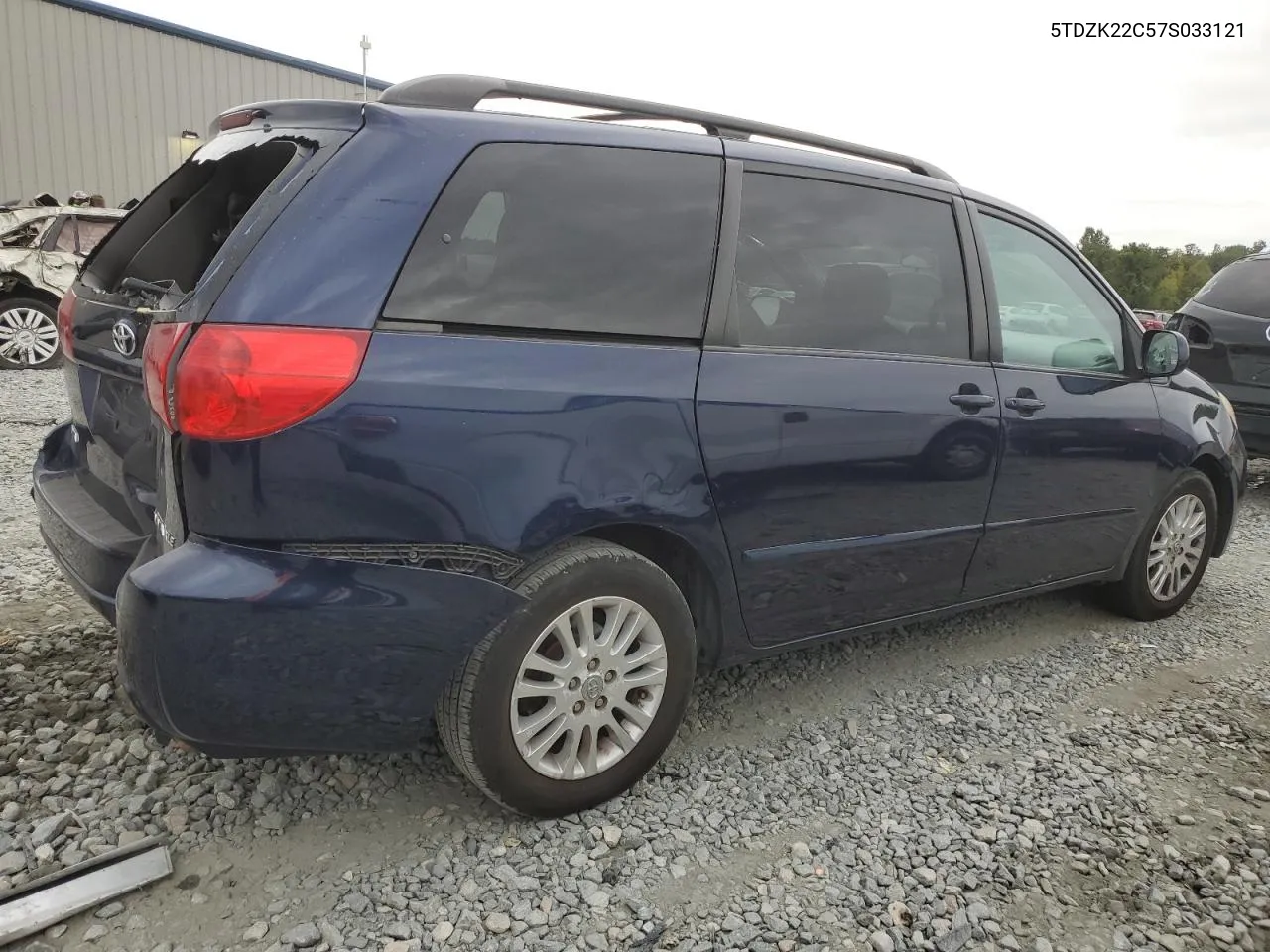 2007 Toyota Sienna Xle VIN: 5TDZK22C57S033121 Lot: 70439394