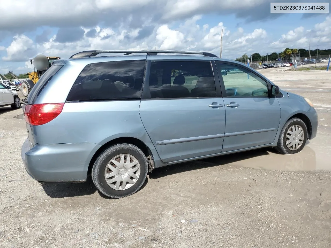 2007 Toyota Sienna Ce VIN: 5TDZK23C37S041488 Lot: 70481124