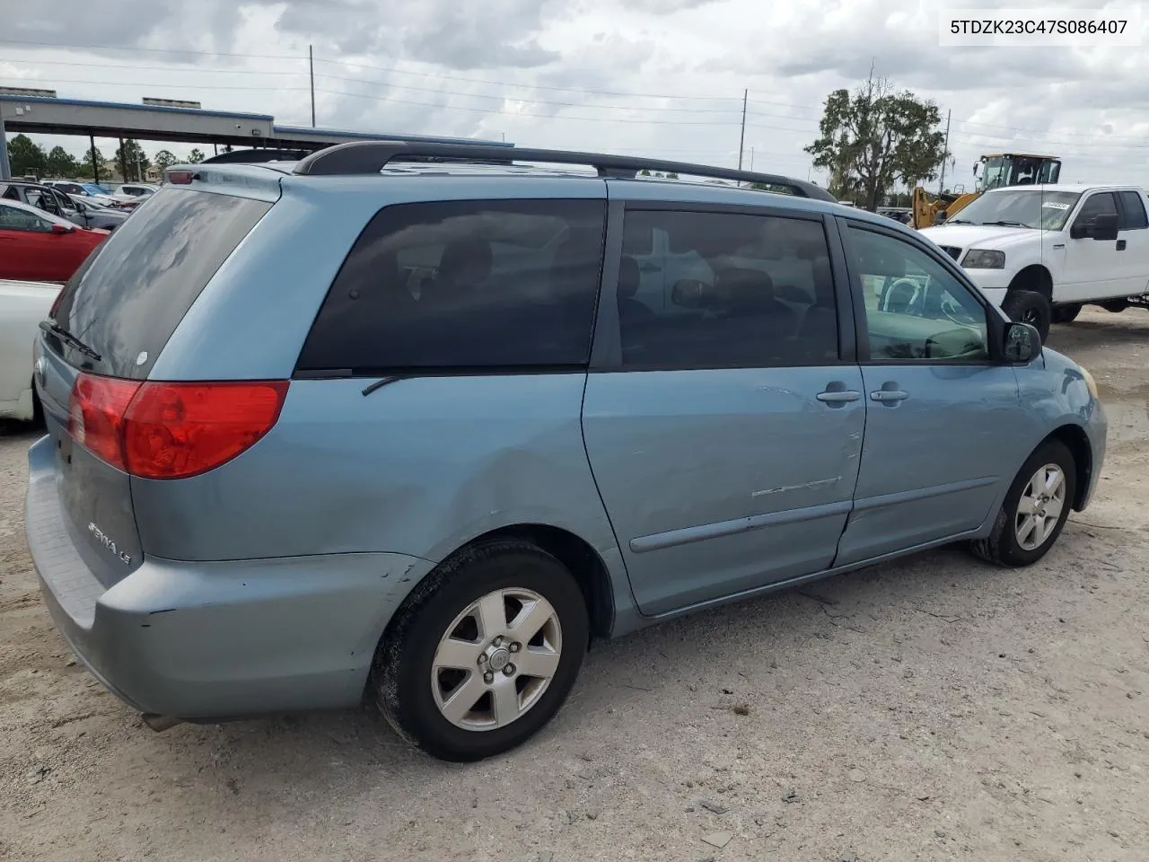 5TDZK23C47S086407 2007 Toyota Sienna Ce