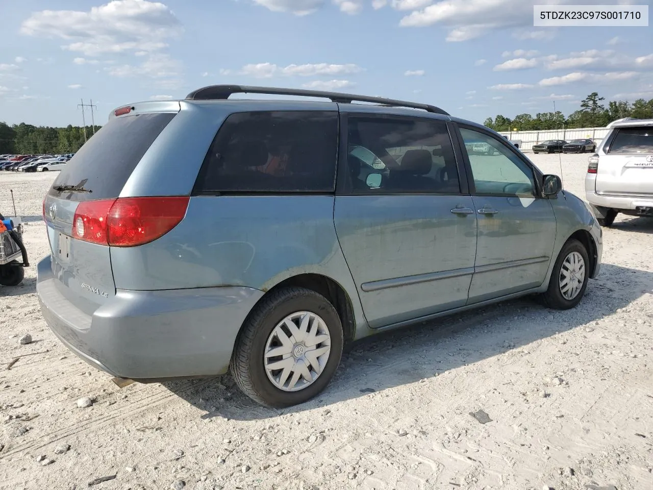 2007 Toyota Sienna Ce VIN: 5TDZK23C97S001710 Lot: 70822124