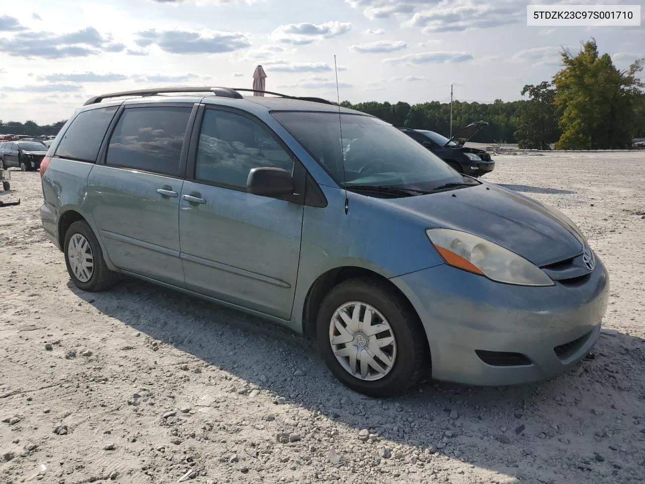 2007 Toyota Sienna Ce VIN: 5TDZK23C97S001710 Lot: 70822124