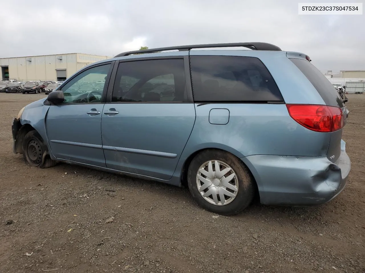 2007 Toyota Sienna Ce VIN: 5TDZK23C37S047534 Lot: 70826154