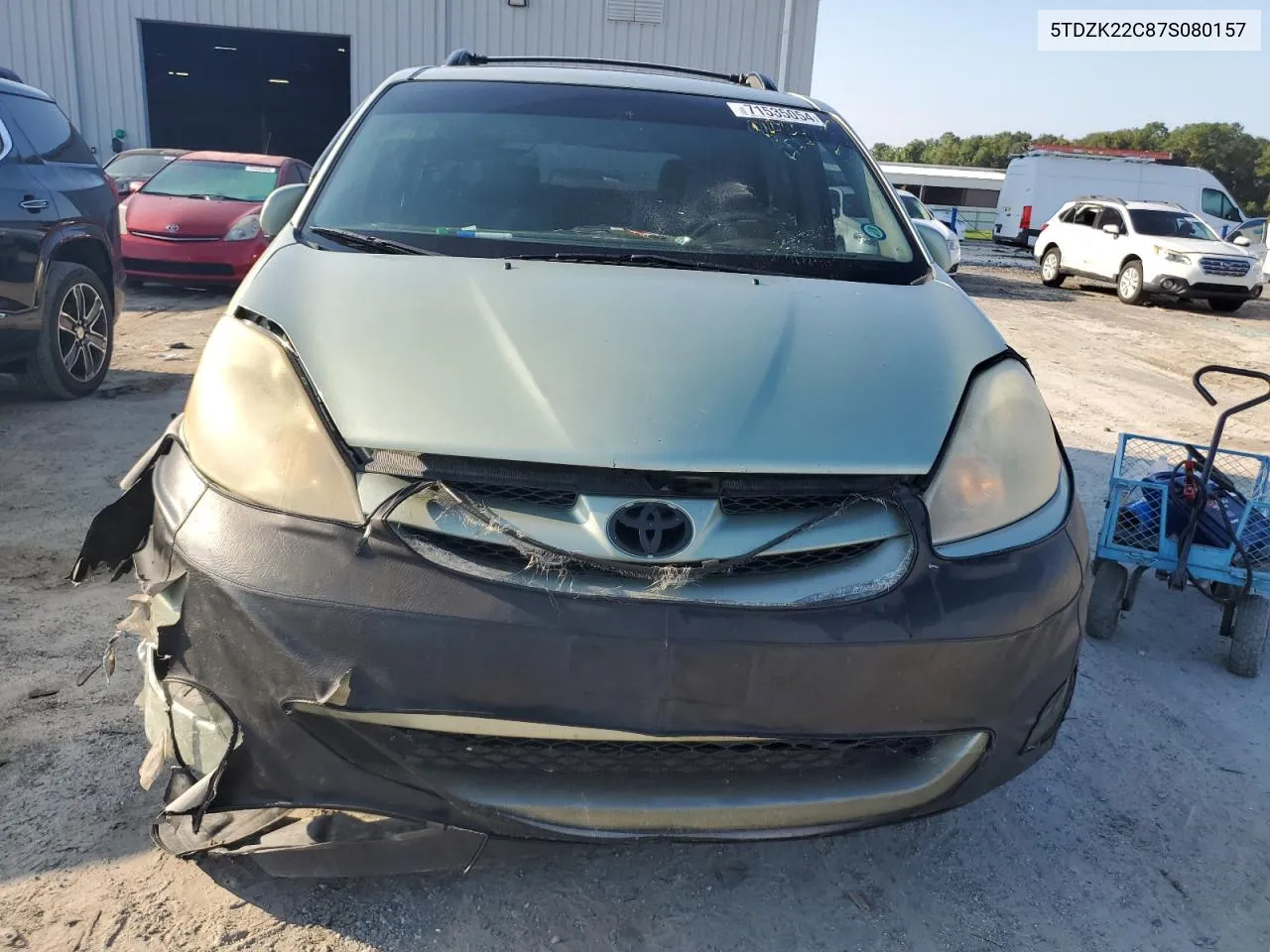 2007 Toyota Sienna Xle VIN: 5TDZK22C87S080157 Lot: 71535054