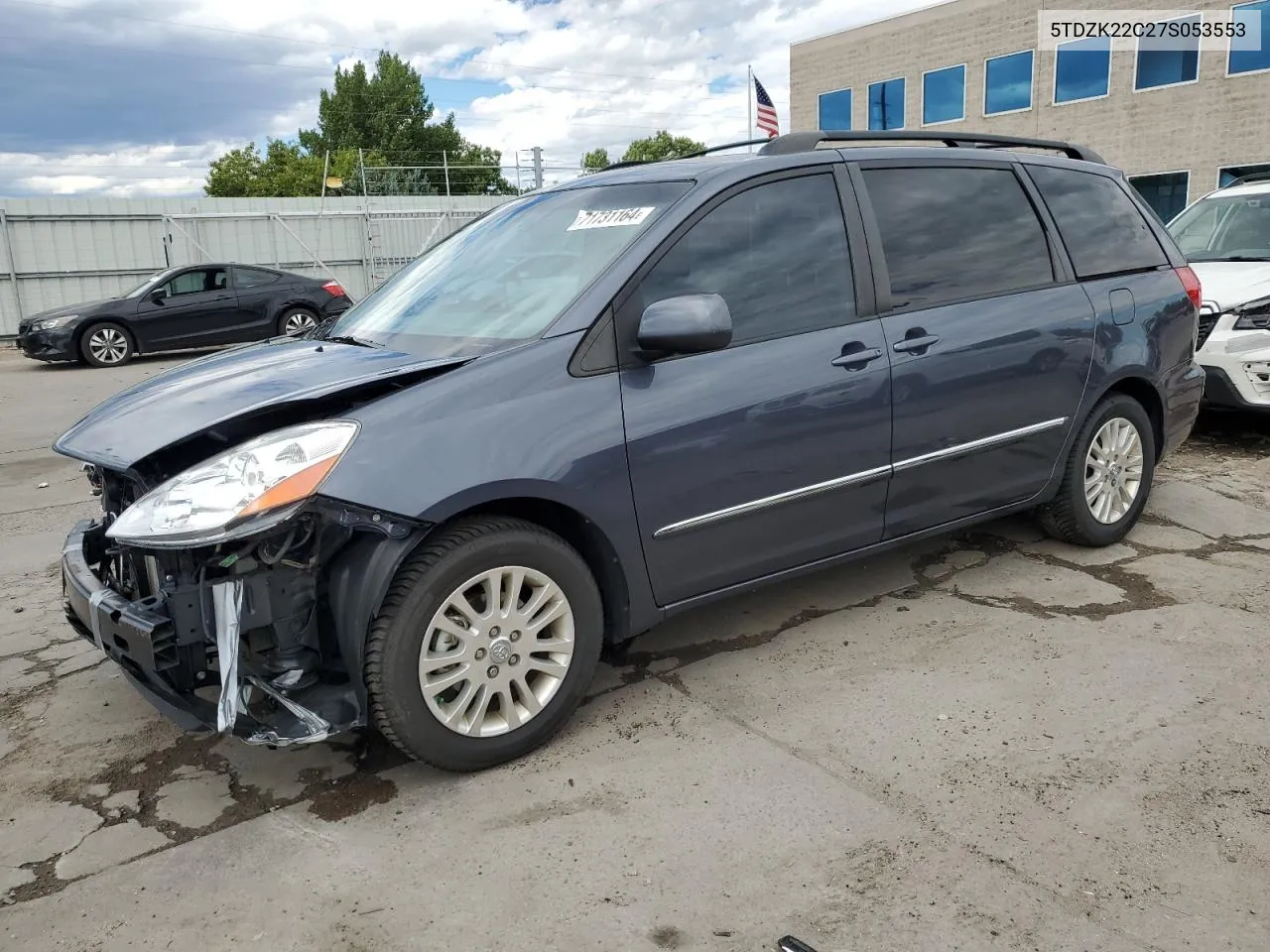 2007 Toyota Sienna Xle VIN: 5TDZK22C27S053553 Lot: 71731164