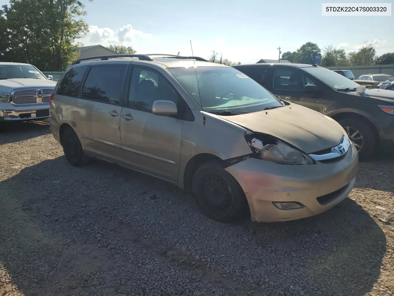 5TDZK22C47S003320 2007 Toyota Sienna Xle