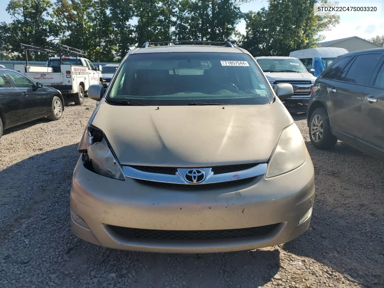 5TDZK22C47S003320 2007 Toyota Sienna Xle