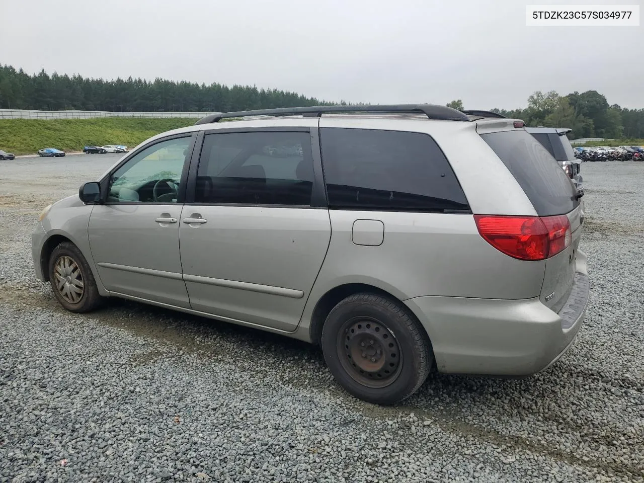 5TDZK23C57S034977 2007 Toyota Sienna Ce