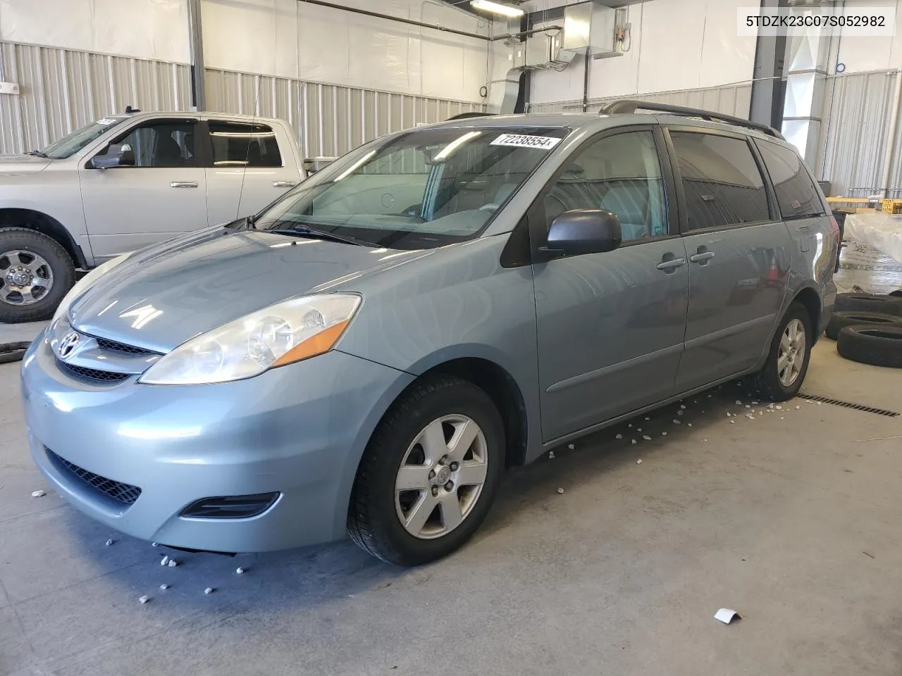 5TDZK23C07S052982 2007 Toyota Sienna Ce