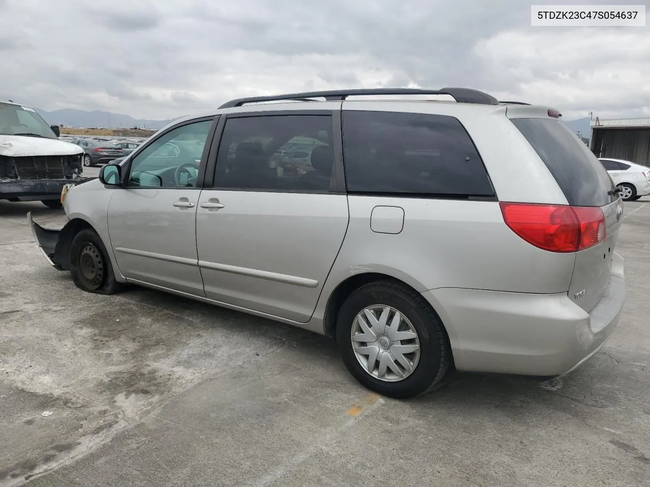 5TDZK23C47S054637 2007 Toyota Sienna Ce