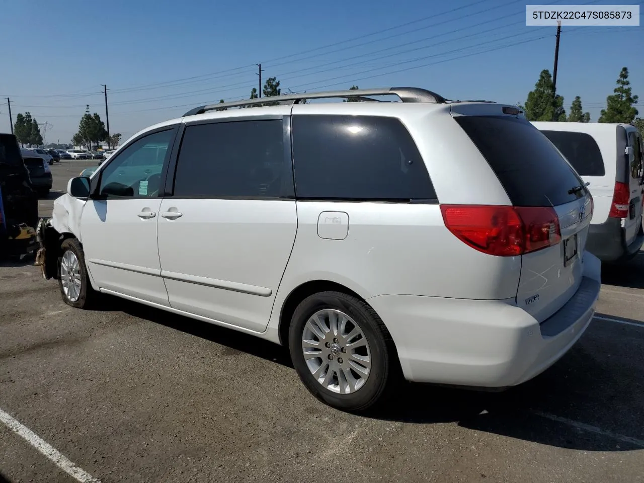 2007 Toyota Sienna Xle VIN: 5TDZK22C47S085873 Lot: 72651764