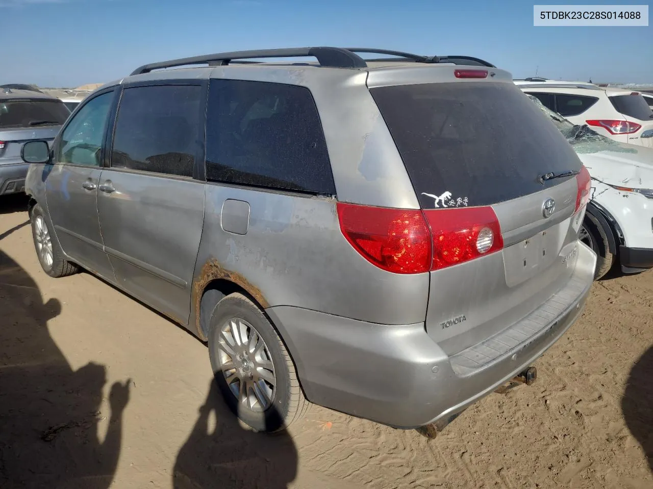 2007 Toyota Sienna Le VIN: 5TDBK23C28S014088 Lot: 73170574