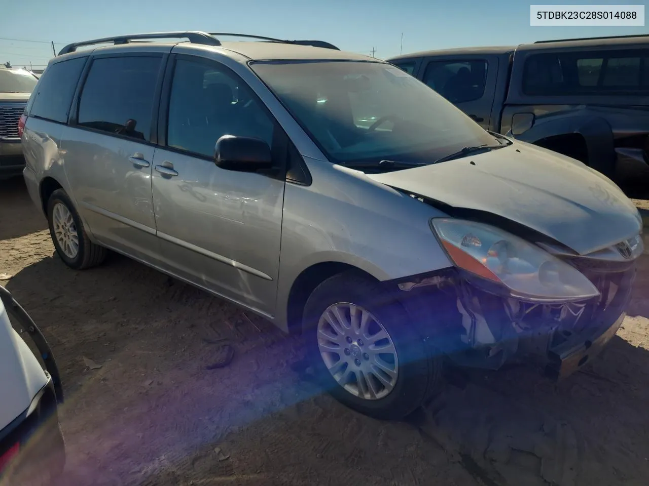 2007 Toyota Sienna Le VIN: 5TDBK23C28S014088 Lot: 73170574